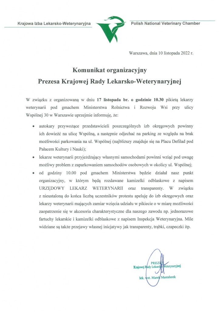 0280-15-22_KILW_do_Prezesów_OILW_-_komunikat_organizacyjny